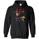 Sweatshirts Black / S Hipsters Time Pullover Hoodie