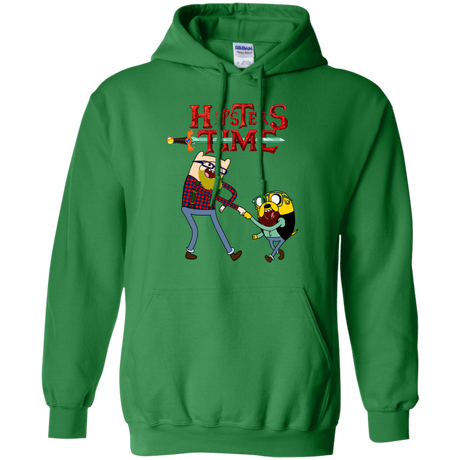 Sweatshirts Irish Green / S Hipsters Time Pullover Hoodie