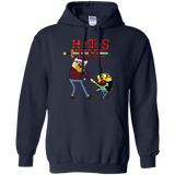 Sweatshirts Navy / S Hipsters Time Pullover Hoodie