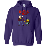 Sweatshirts Purple / S Hipsters Time Pullover Hoodie