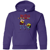 Sweatshirts Purple / YS Hipsters Time Youth Hoodie