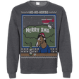 Sweatshirts Dark Heather / S Ho Ho Horse Crewneck Sweatshirt