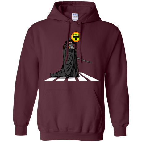 Sweatshirts Maroon / S Hobbit Crossing Pullover Hoodie