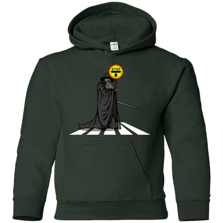 Sweatshirts Forest Green / YS Hobbit Crossing Youth Hoodie