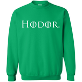 Sweatshirts Irish Green / S Hodor. Crewneck Sweatshirt