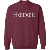 Sweatshirts Maroon / S Hodor. Crewneck Sweatshirt