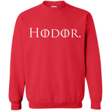 Sweatshirts Red / S Hodor. Crewneck Sweatshirt