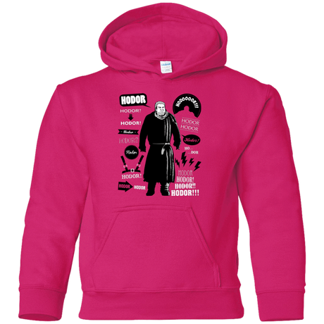 Sweatshirts Heliconia / YS Hodor Famous Quotes Youth Hoodie