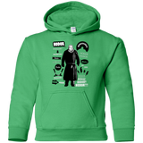 Sweatshirts Irish Green / YS Hodor Famous Quotes Youth Hoodie