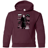 Sweatshirts Maroon / YS Hodor Famous Quotes Youth Hoodie