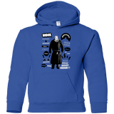 Sweatshirts Royal / YS Hodor Famous Quotes Youth Hoodie