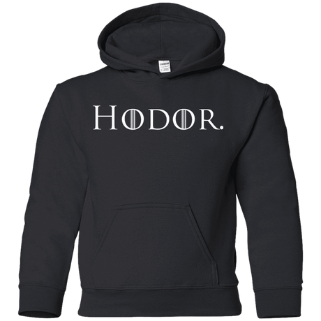 Sweatshirts Black / YS Hodor. Youth Hoodie