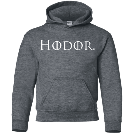 Sweatshirts Dark Heather / YS Hodor. Youth Hoodie