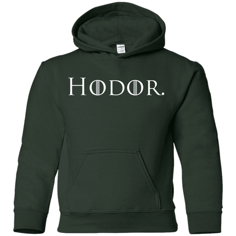 Sweatshirts Forest Green / YS Hodor. Youth Hoodie