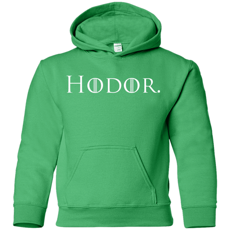 Sweatshirts Irish Green / YS Hodor. Youth Hoodie