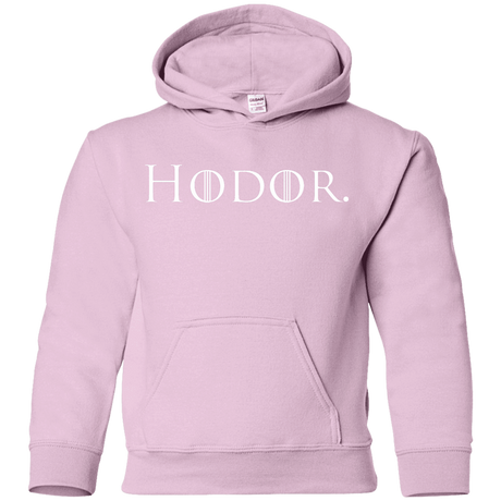 Sweatshirts Light Pink / YS Hodor. Youth Hoodie