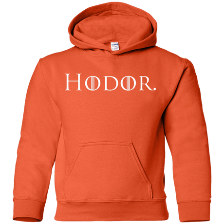 Sweatshirts Orange / YS Hodor. Youth Hoodie