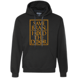 Sweatshirts Black / S Hold the Door Premium Fleece Hoodie
