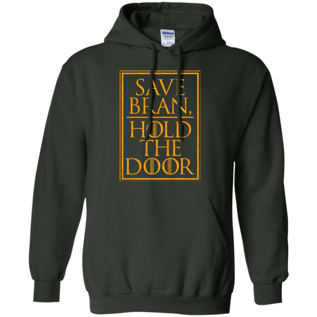 Sweatshirts Forest Green / S Hold the Door Pullover Hoodie
