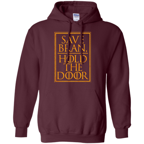 Sweatshirts Maroon / S Hold the Door Pullover Hoodie