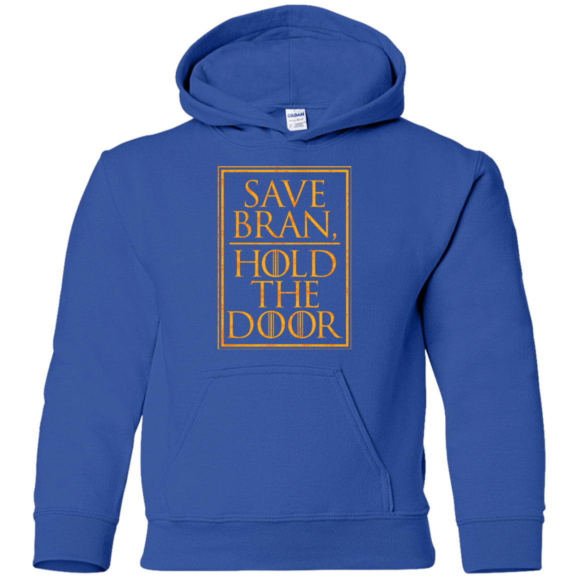 Sweatshirts Royal / YS Hold the Door Youth Hoodie
