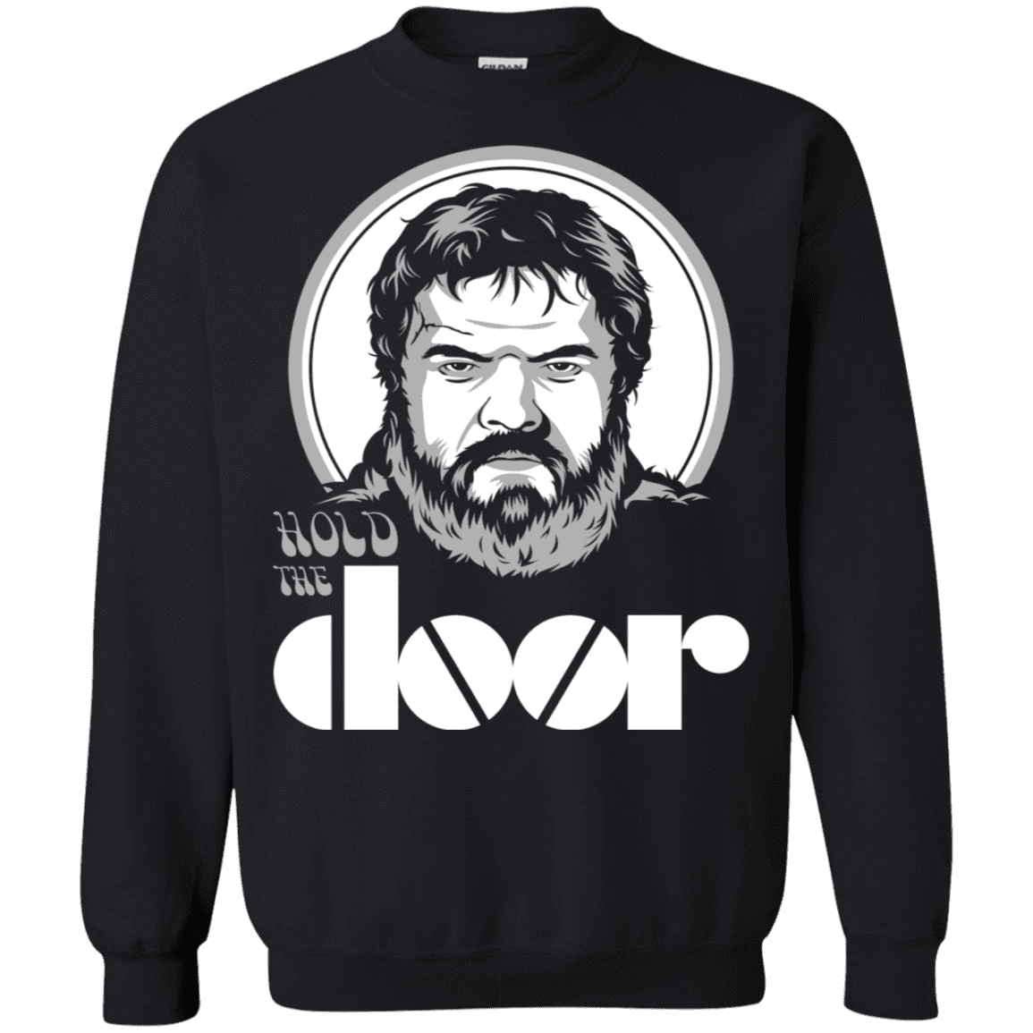 Sweatshirts Black / S Hold the Doors Crewneck Sweatshirt