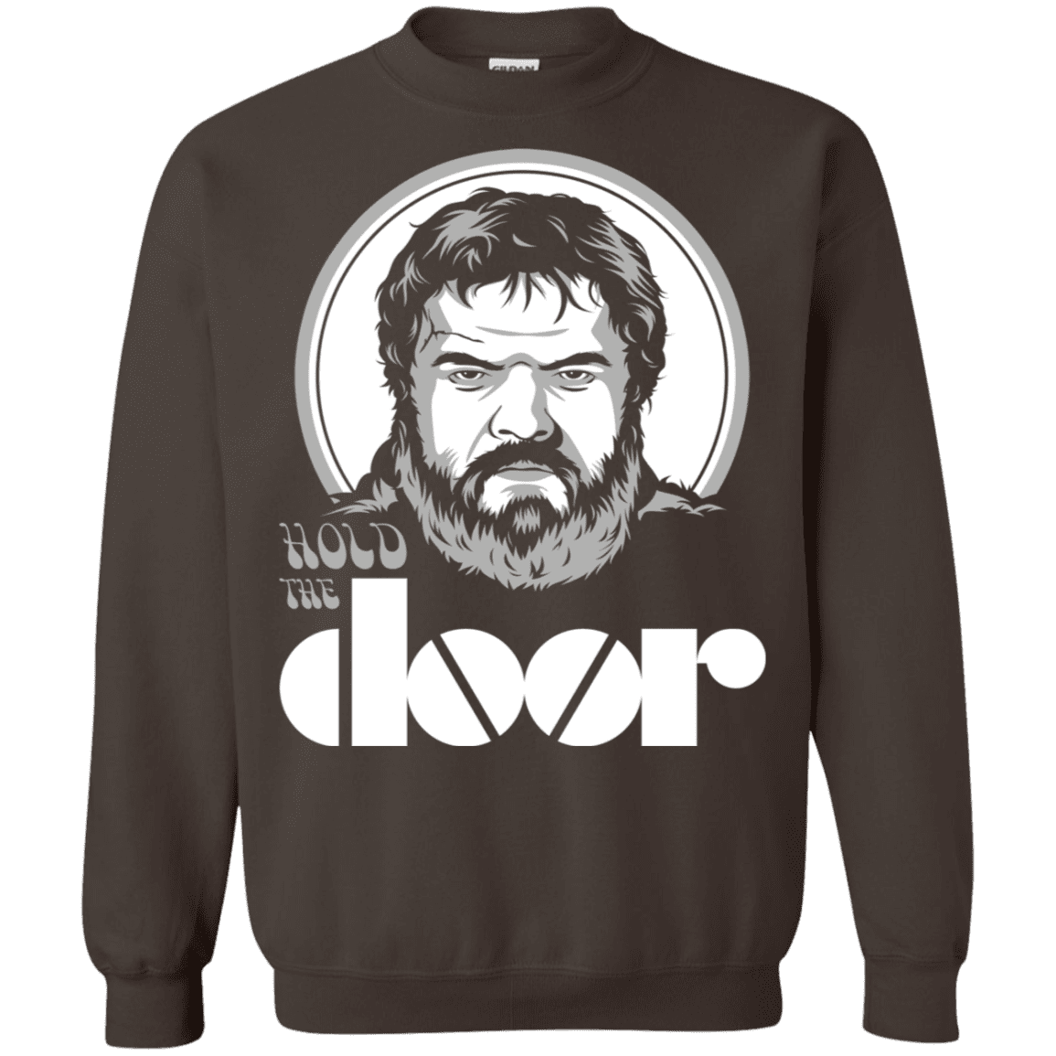 Sweatshirts Dark Chocolate / S Hold the Doors Crewneck Sweatshirt