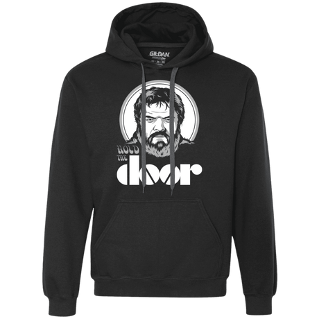 Sweatshirts Black / S Hold the Doors Premium Fleece Hoodie