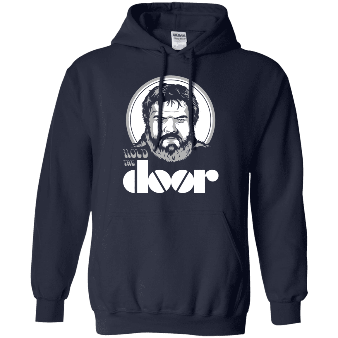 Sweatshirts Navy / S Hold the Doors Pullover Hoodie