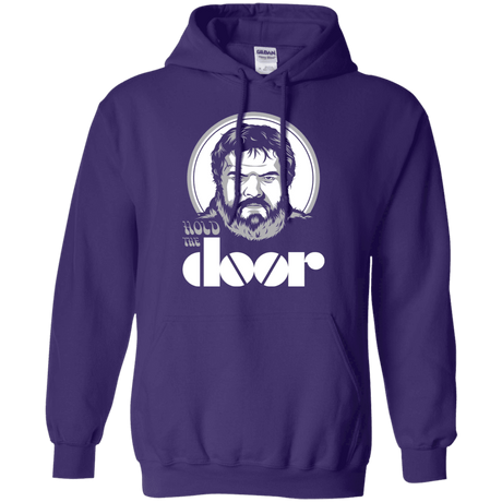 Sweatshirts Purple / S Hold the Doors Pullover Hoodie