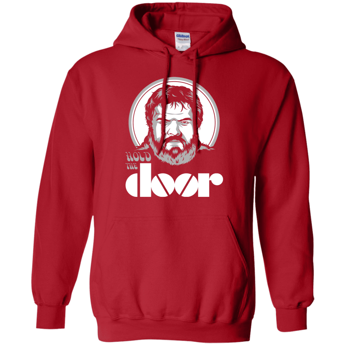 Sweatshirts Red / S Hold the Doors Pullover Hoodie