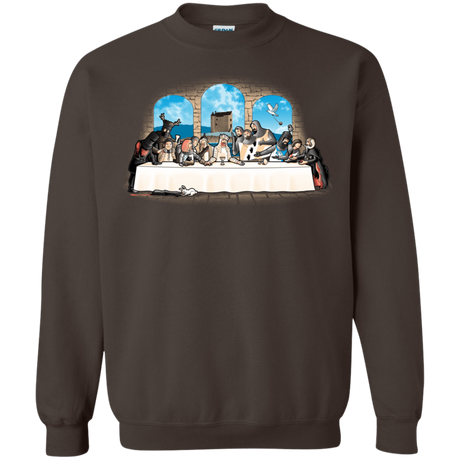 Sweatshirts Dark Chocolate / S Holy Grail Dinner Crewneck Sweatshirt