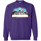 Sweatshirts Purple / S Holy Grail Dinner Crewneck Sweatshirt