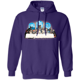 Sweatshirts Purple / S Holy Grail Dinner Pullover Hoodie