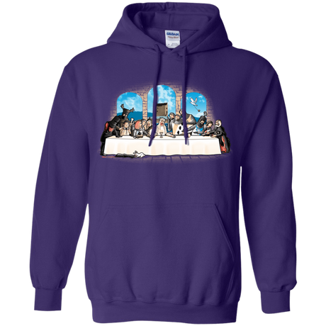 Sweatshirts Purple / S Holy Grail Dinner Pullover Hoodie