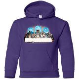 Sweatshirts Purple / YS Holy Grail Dinner Youth Hoodie