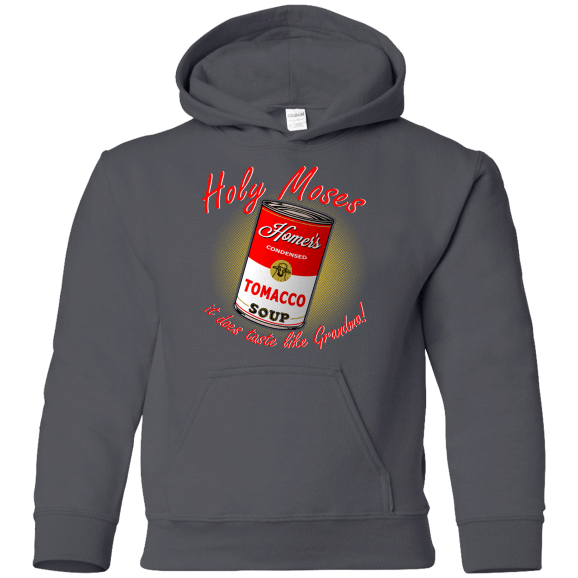 Sweatshirts Charcoal / YS Holy moses Youth Hoodie