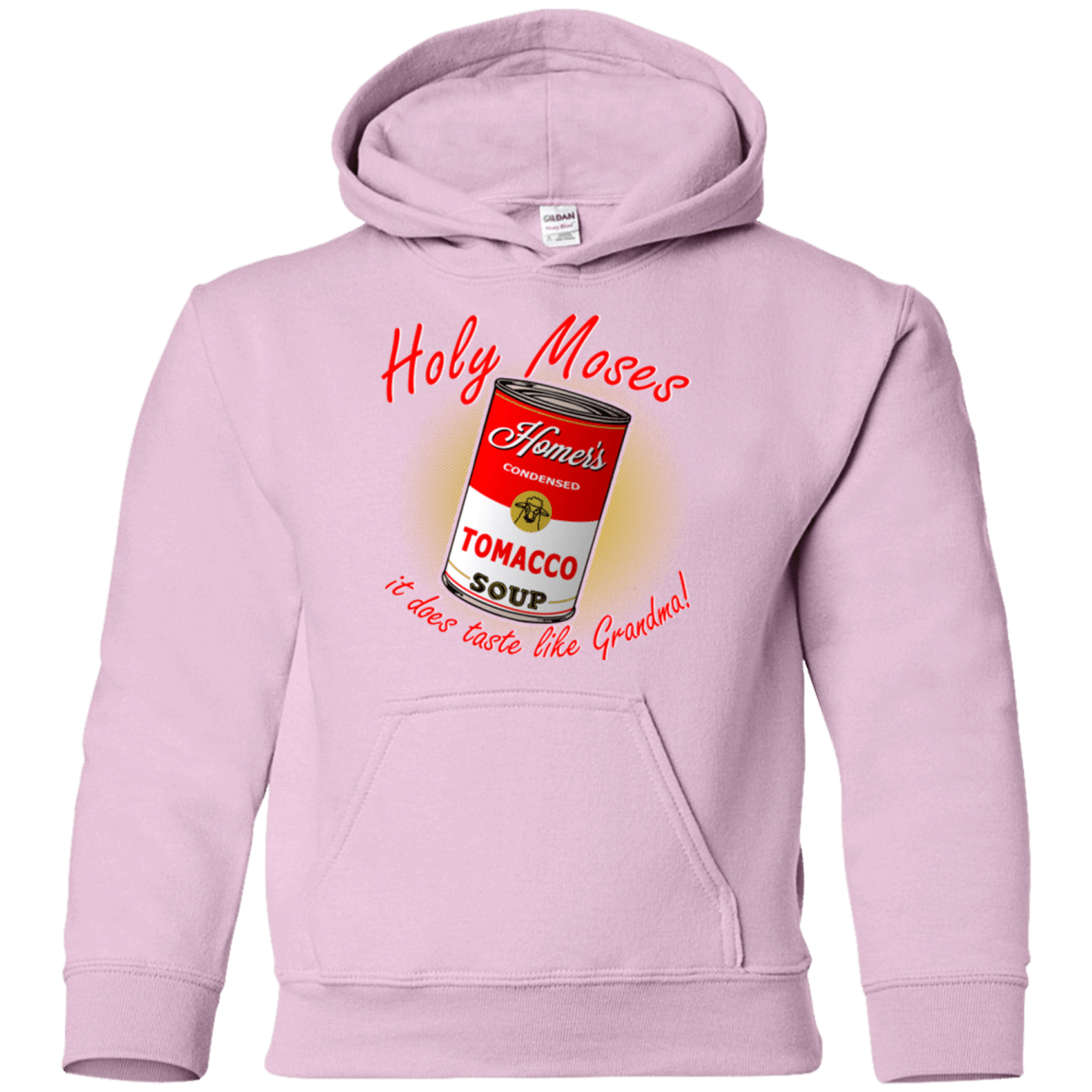 Sweatshirts Light Pink / YS Holy moses Youth Hoodie