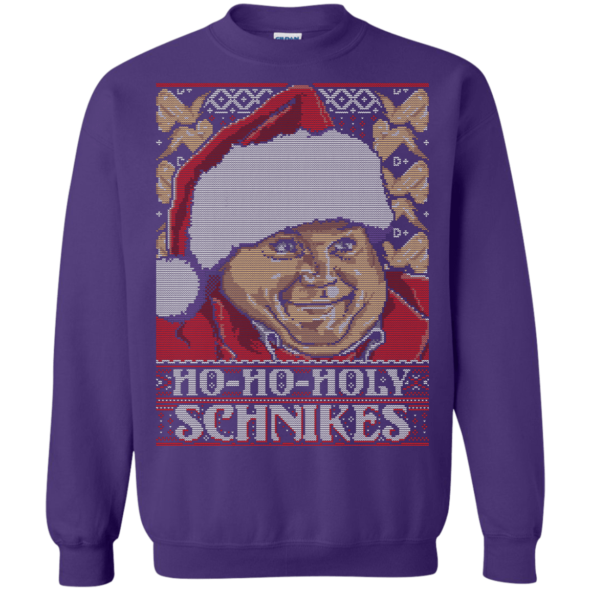 Sweatshirts Purple / Small HOLY SCHNIKES Crewneck Sweatshirt