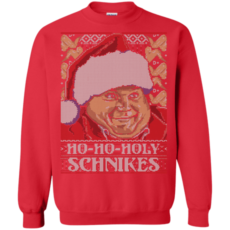 Sweatshirts Red / Small HOLY SCHNIKES Crewneck Sweatshirt