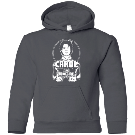 Sweatshirts Charcoal / YS Homegirl Carol Youth Hoodie