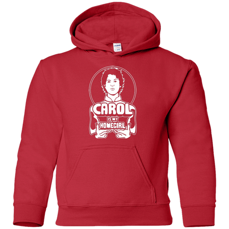 Sweatshirts Red / YS Homegirl Carol Youth Hoodie