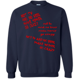 Sweatshirts Navy / S HOMER CRAZY Crewneck Sweatshirt