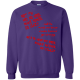 Sweatshirts Purple / S HOMER CRAZY Crewneck Sweatshirt