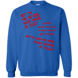 Sweatshirts Royal / S HOMER CRAZY Crewneck Sweatshirt