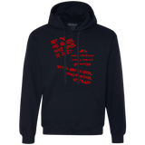 Sweatshirts Navy / S HOMER CRAZY Premium Fleece Hoodie