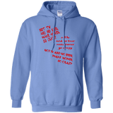 Sweatshirts Carolina Blue / S HOMER CRAZY Pullover Hoodie