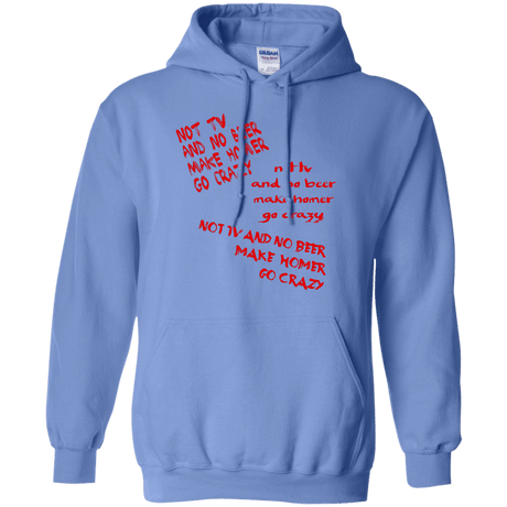 Sweatshirts Carolina Blue / S HOMER CRAZY Pullover Hoodie