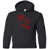 Sweatshirts Black / YS HOMER CRAZY Youth Hoodie