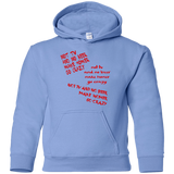 Sweatshirts Carolina Blue / YS HOMER CRAZY Youth Hoodie